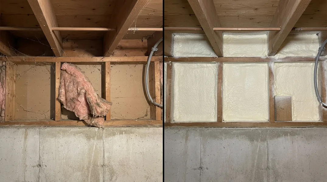 Result spray foam insulation in St. Louis - St Louis Spray Foam Insulation
